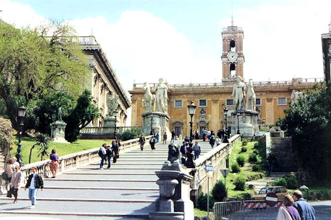 Das Rathaus von Rom