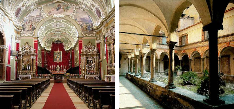 Die Kirche San Marco - Der Kreuzgang des Klosters Santa Maria del Carmine