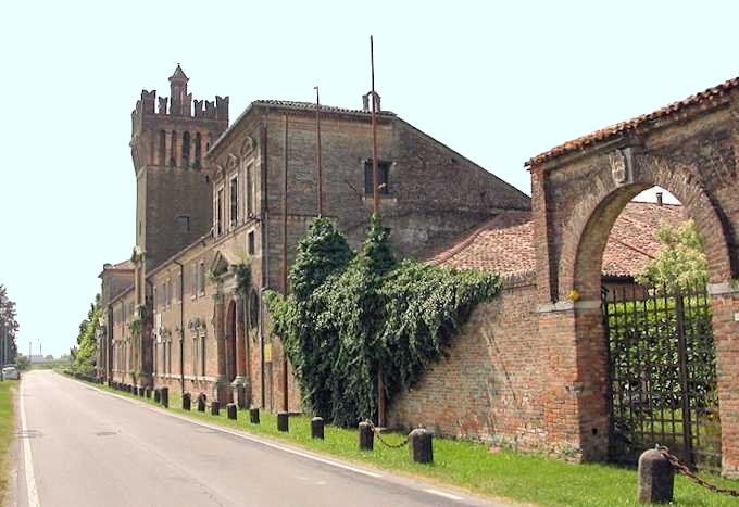 Das Luft- und Raumfahrtmuseum von San Pelagio