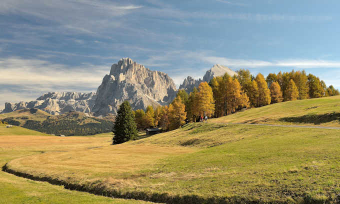 Die Seiser Alm im Sommer