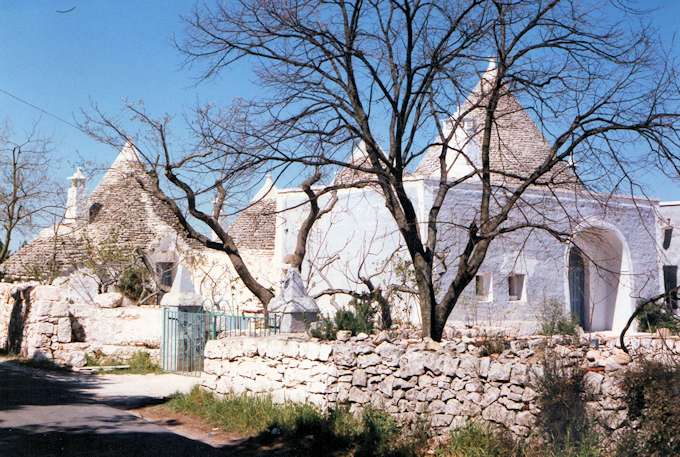 Die Trulli von Selva di Fassano