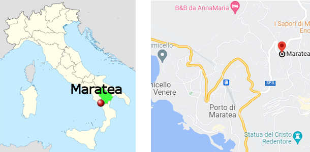 Stadtplan online von Maratea (Basilikata)