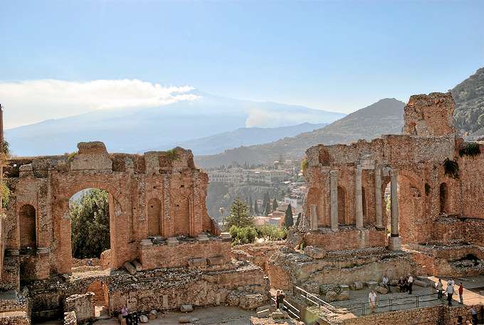 Das Antike Theater von Taormina