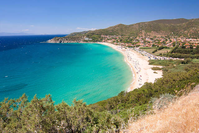 Am Strand von Torre delle Stelle