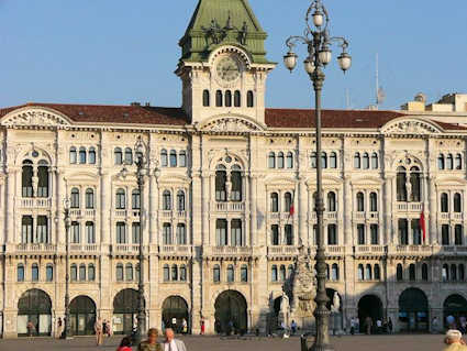 Das Rathaus von Triest