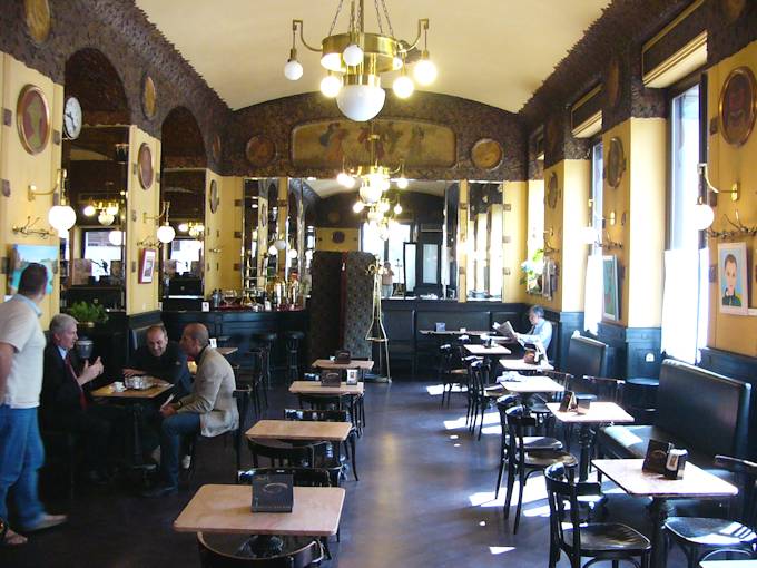 Triest - Das Café "San Marco"
