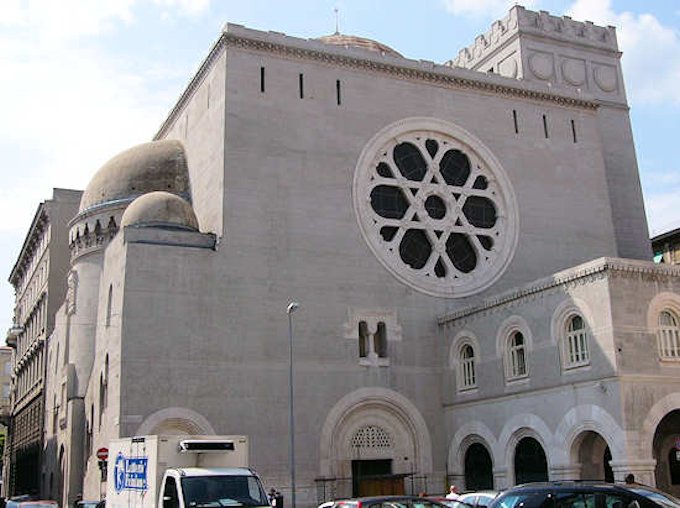 Die jüdische Synagoge von Triest