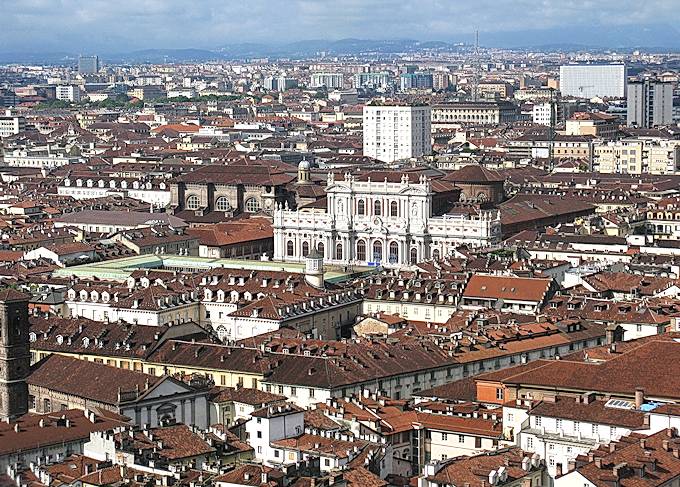 Die Aussicht von der Mole Antonelliana