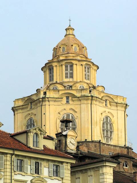 Turin - Die Kuppel der Kirche San Lorenzo