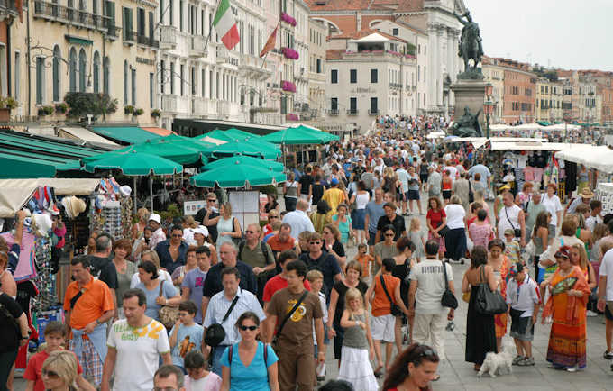 bertourismus in Venedig