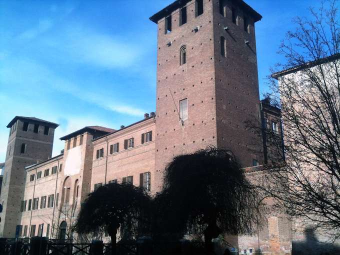 Vercelli - Das Castello Visconteo