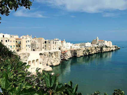 Panorama von Vieste