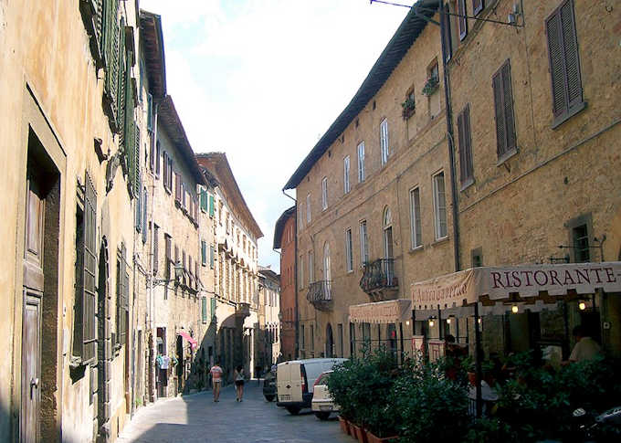 Eine der engen Gassen der Altstadt